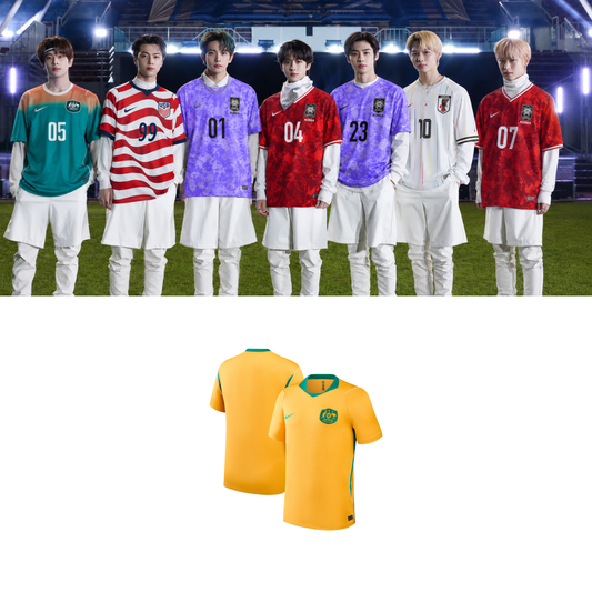 Enhypen Australia Soccer Jersey // Yellow
