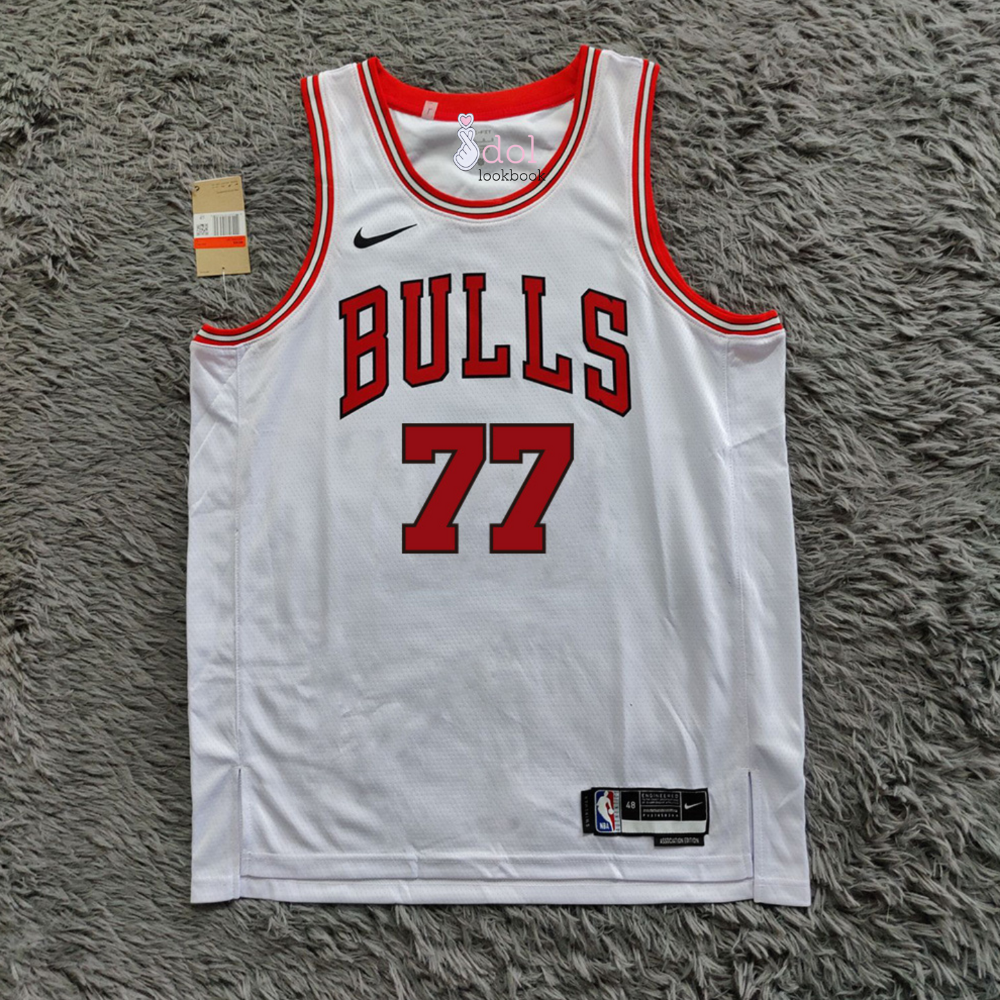 Enhypen Basketball Jersey // White and Red