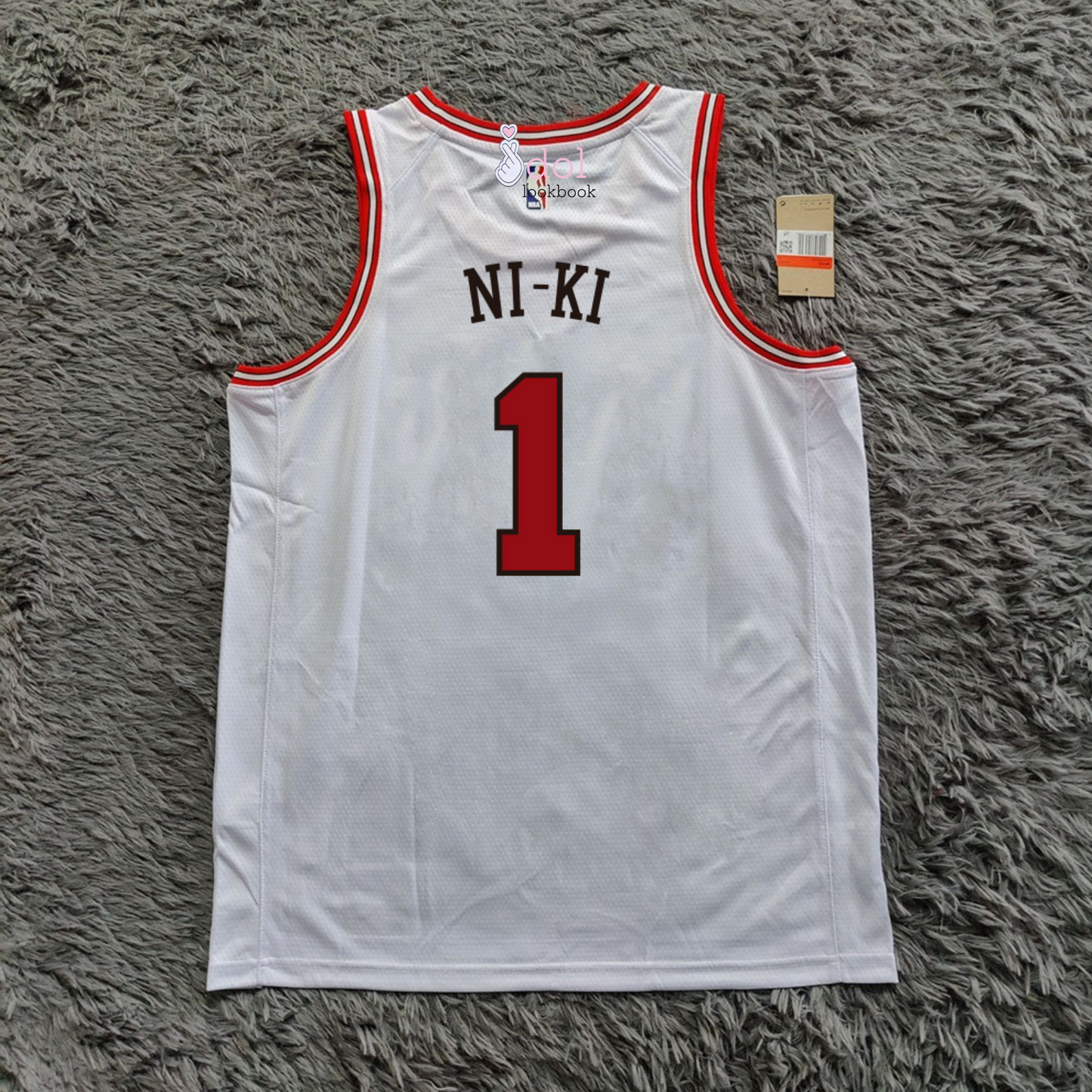 Enhypen Basketball Jersey // White and Red