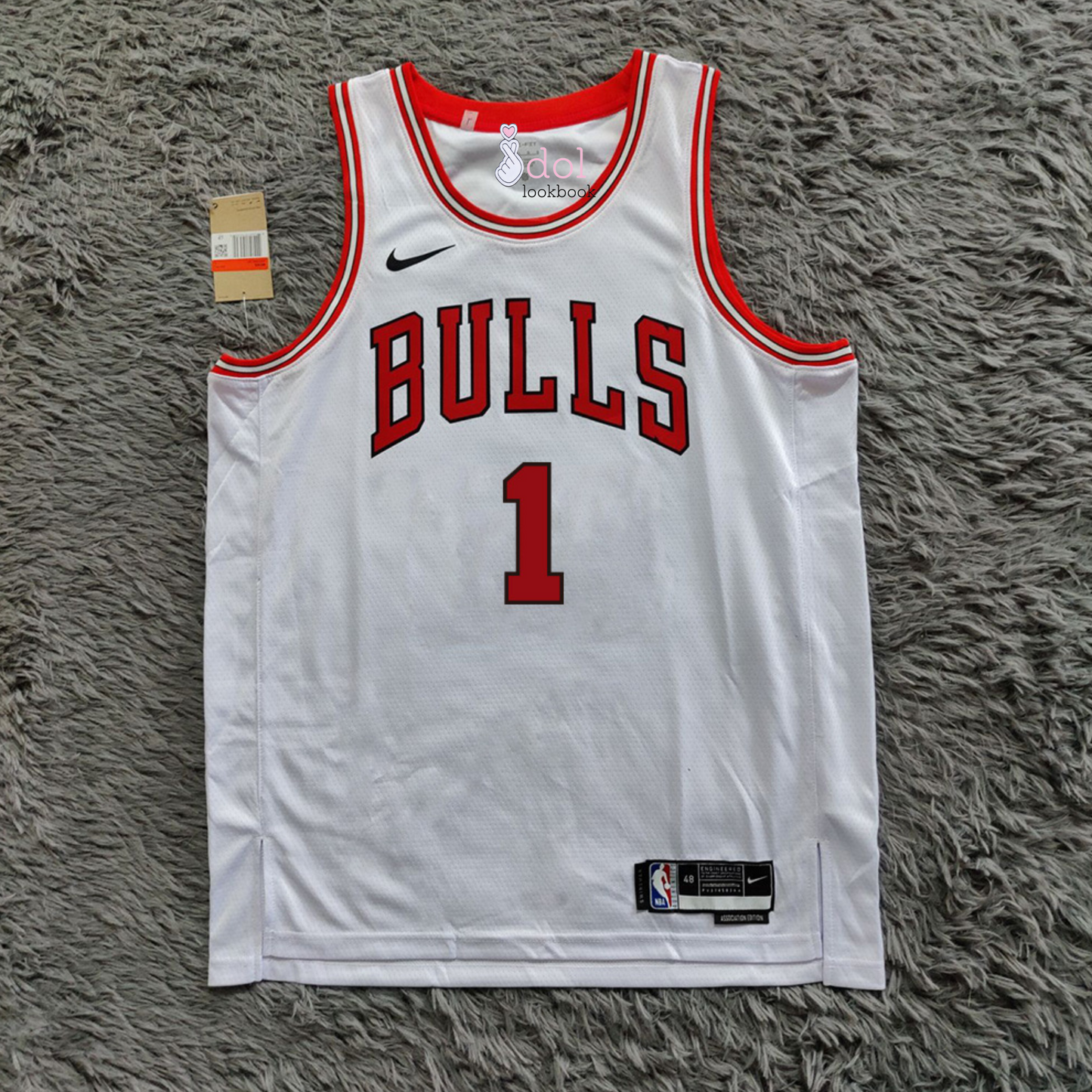 Enhypen Basketball Jersey // White and Red