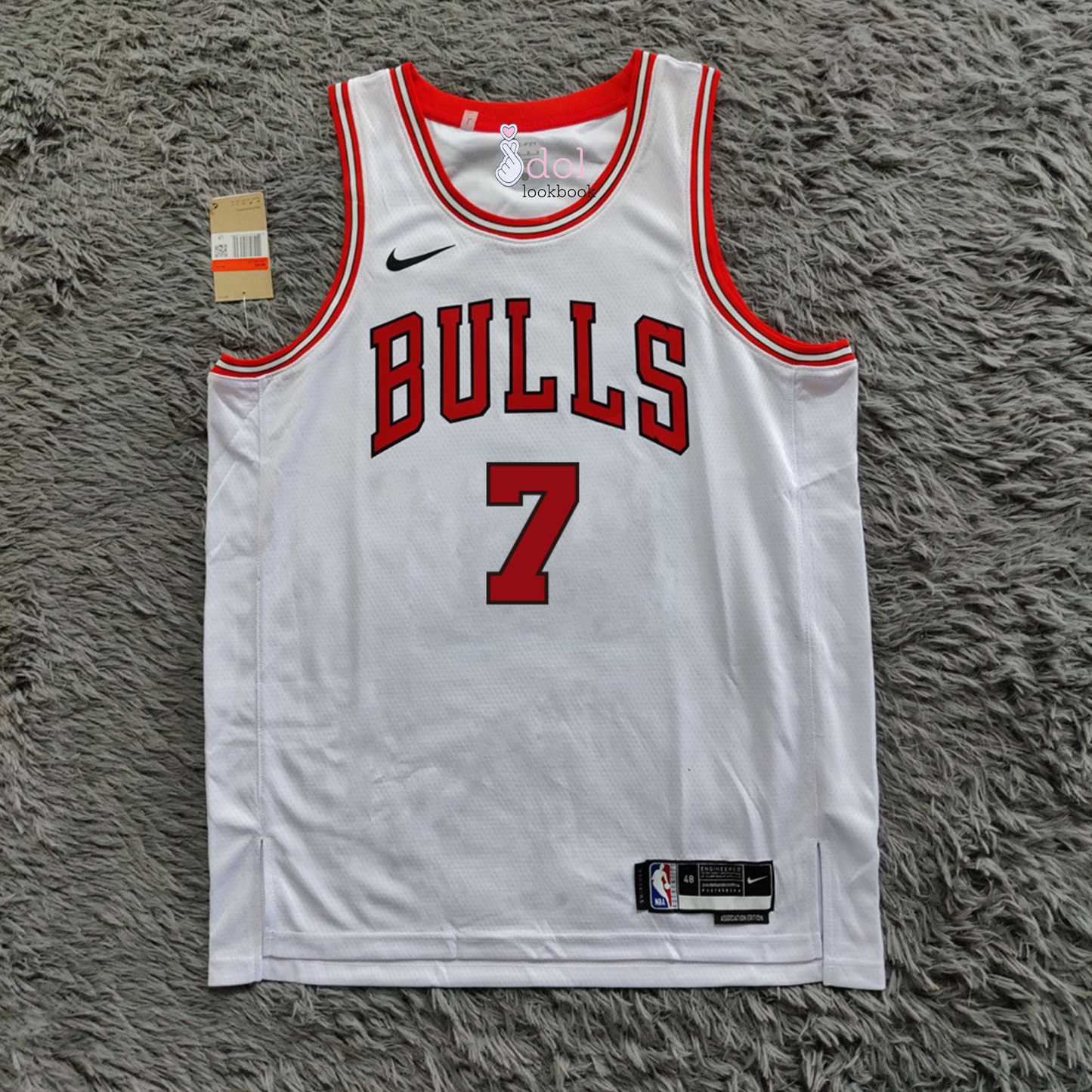 Enhypen Basketball Jersey // White and Red