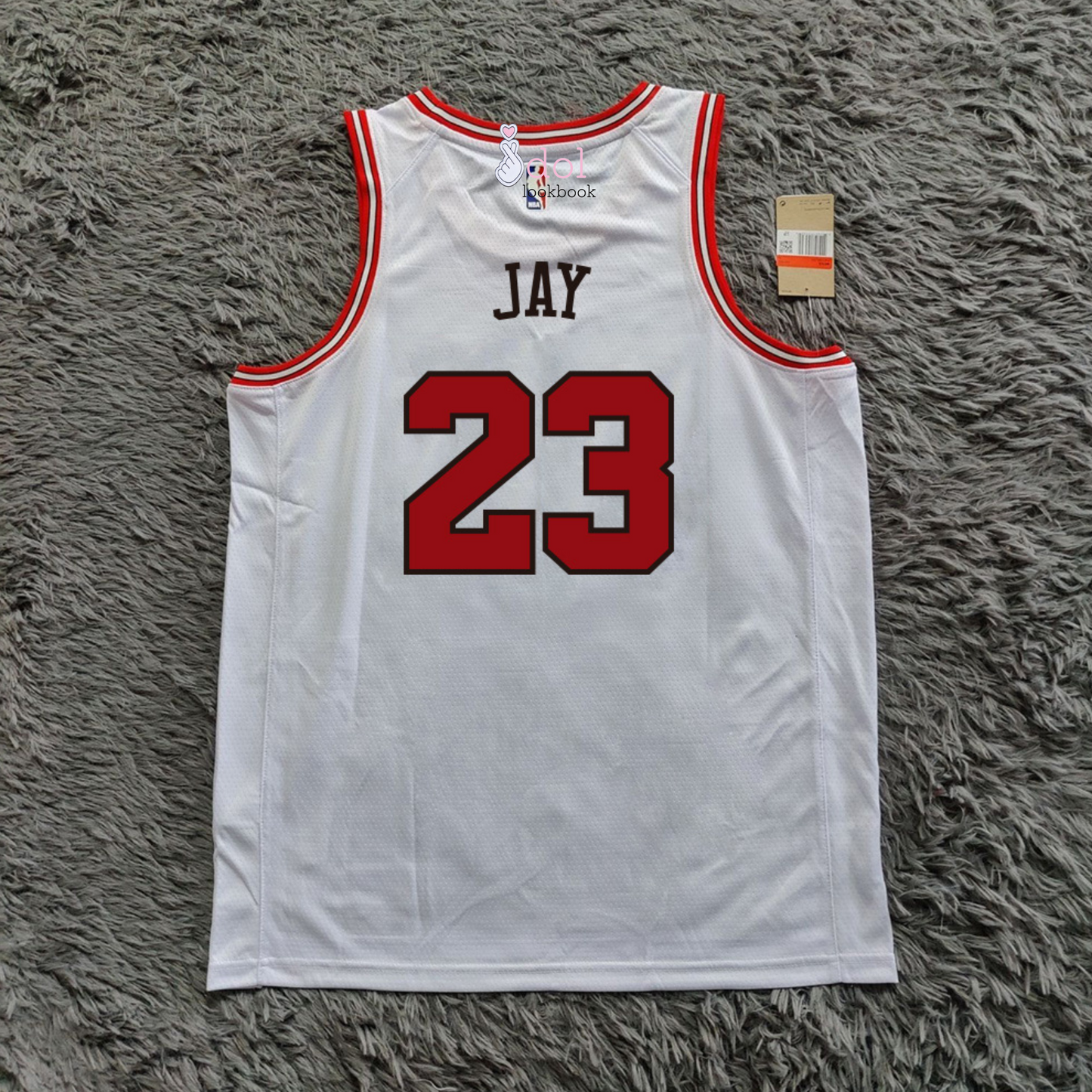 Enhypen Basketball Jersey // White and Red
