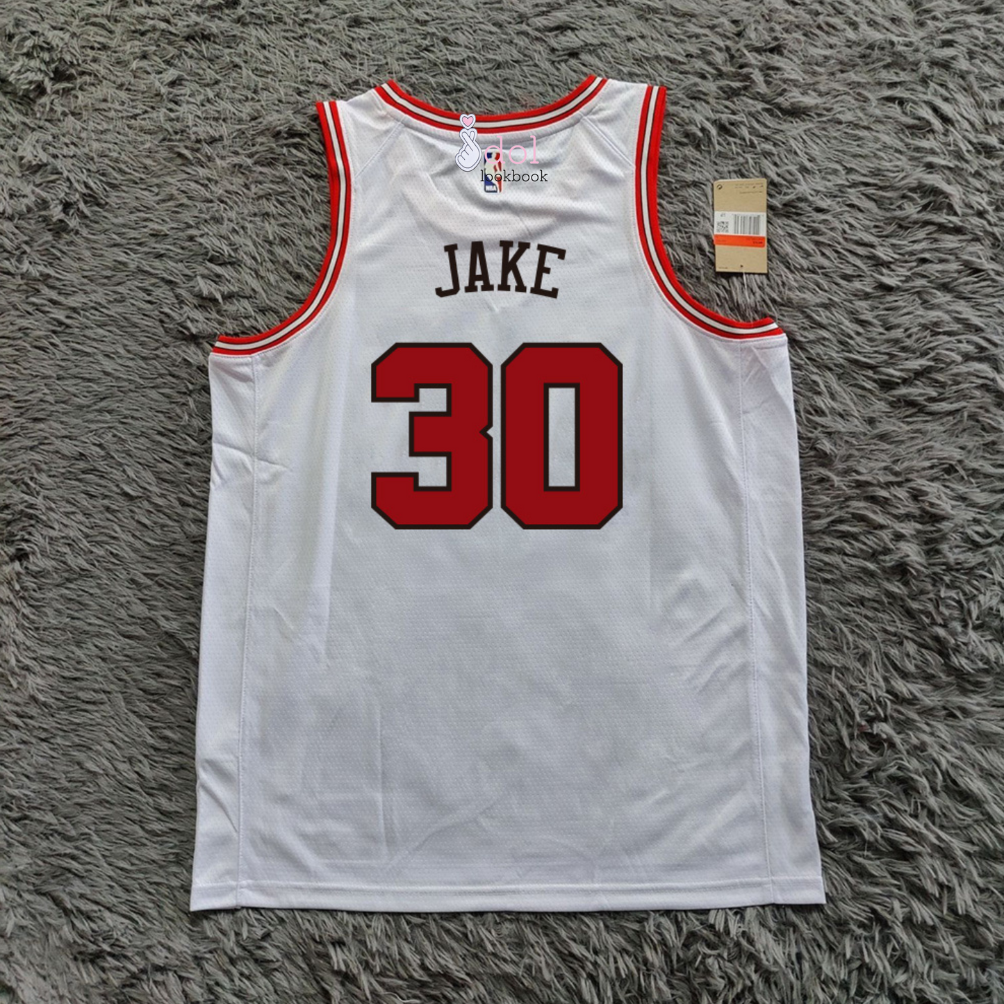 Enhypen Basketball Jersey // White and Red