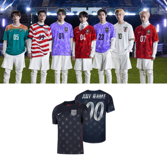 Enhypen US Soccer Jersey // Black