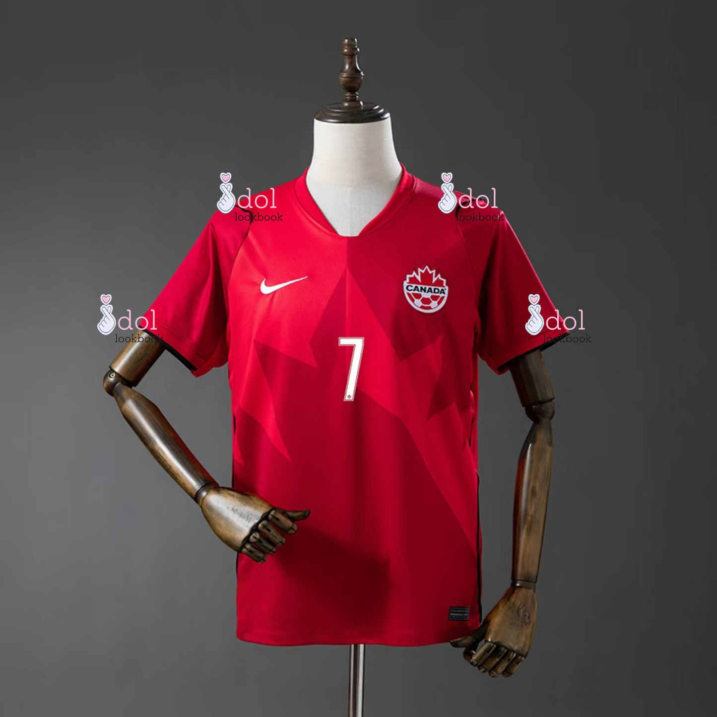 Hearts2Hearts Canada Soccer Jersey // Red