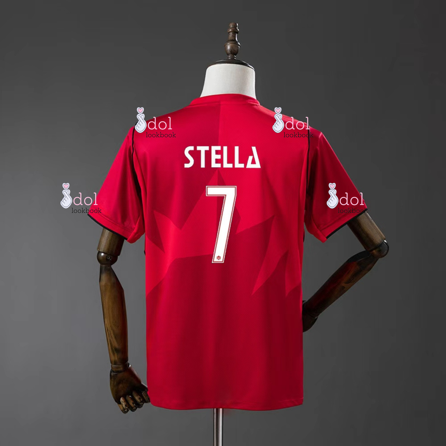 Hearts2Hearts Canada Soccer Jersey // Red