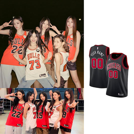 New Jeans Basketball Jersey // Black