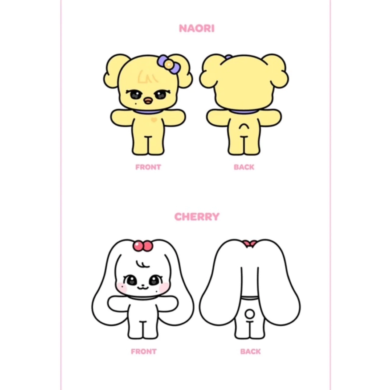 IVE MINIVE Character Plush Doll
