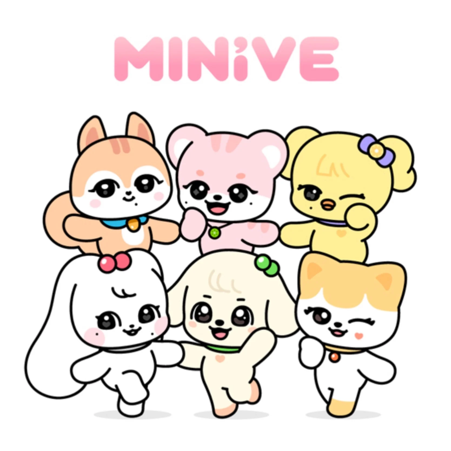 IVE MINIVE Character Plush Doll