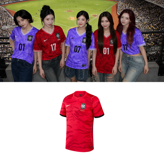 Itzy Korea Soccer Jersey // Red