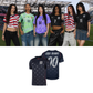 KATSEYE US Soccer Jersey // Black