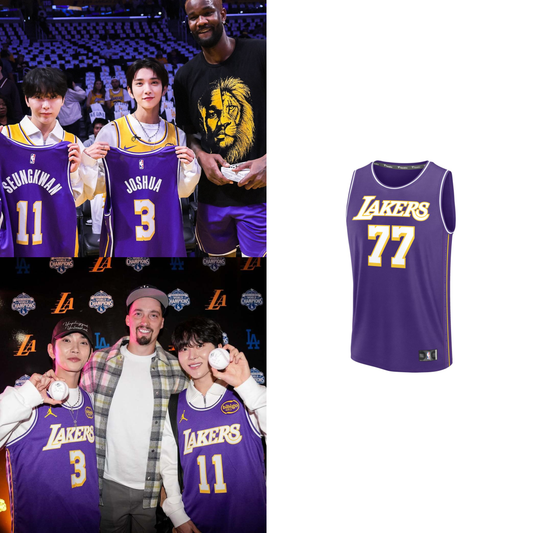 Seventeen Basketball Jersey // Purple
