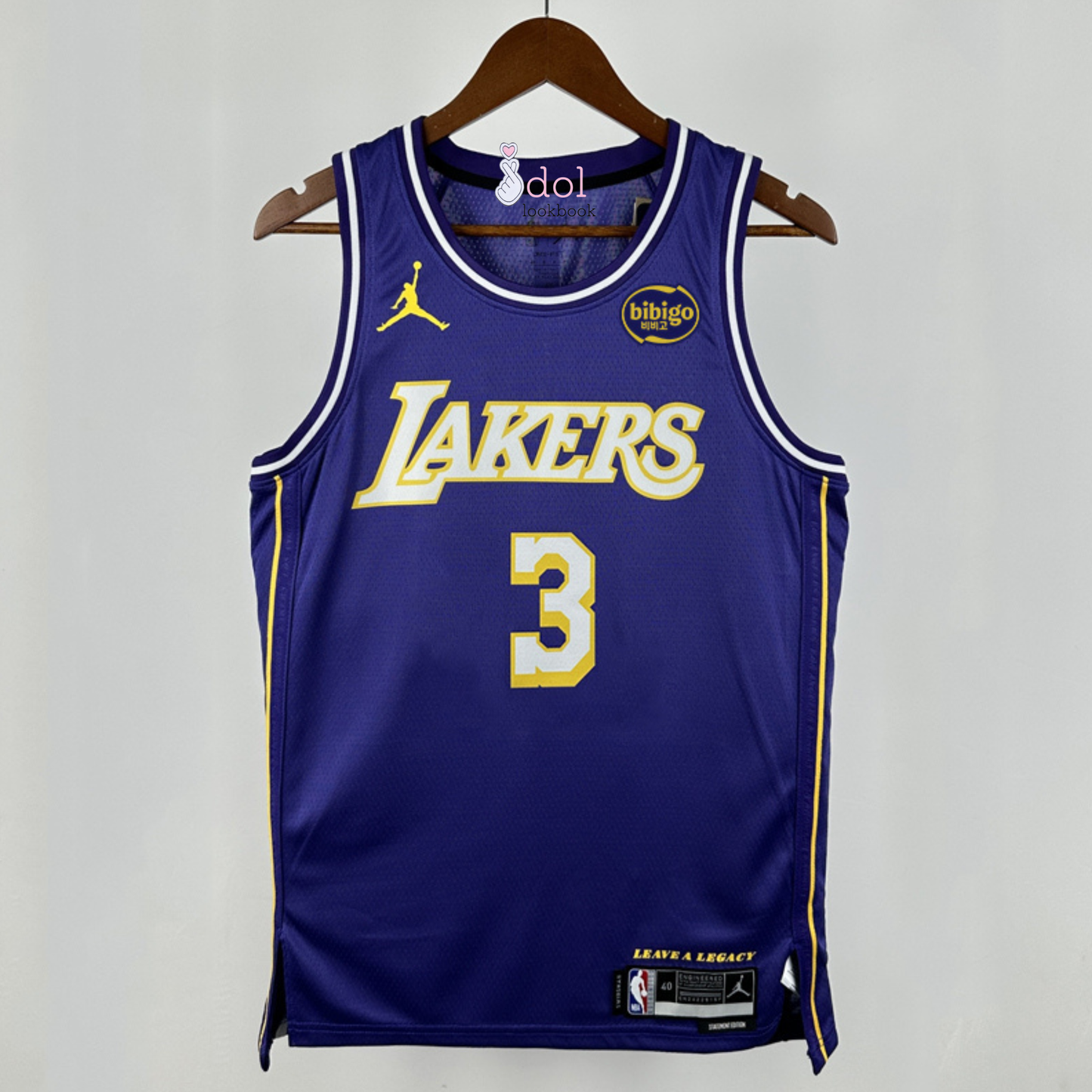 Seventeen Basketball Jersey // Purple