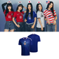 Le Sserafim Japan Soccer Jersey // Blue