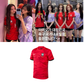 Meovv Korea Soccer Jersey // Red