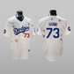 New Jeans LA Tokyo Series Baseball Jersey // White