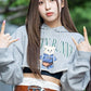 Nmixx Witty Bunny Hoodie