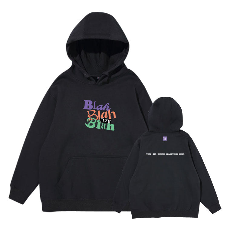 ITZY Blah Blah Album Hoodie