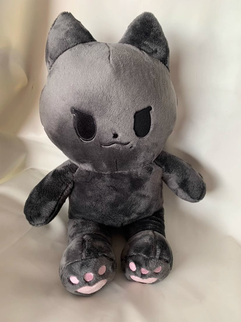 Aespa Winter Jumbo White Dog Black Cat Plushie