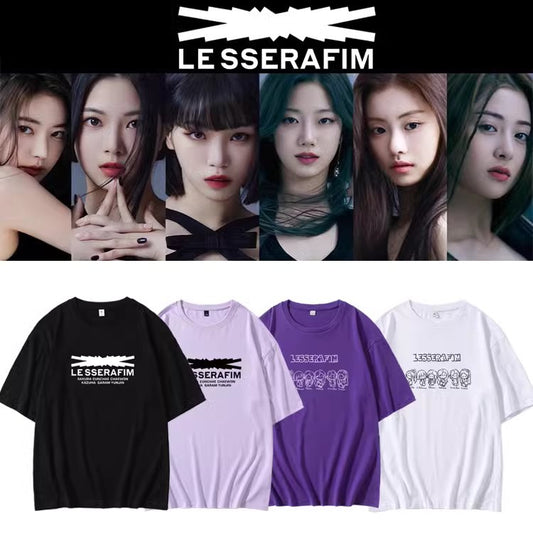 Le Sserafim Cartoon T-Shirt