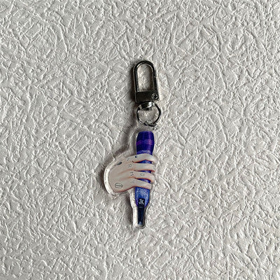 BTS Member Microphone Keychain