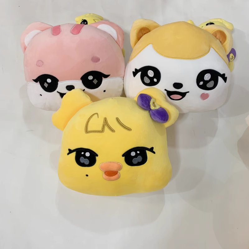 IVE MINIVE Character Face Pillow Plushie