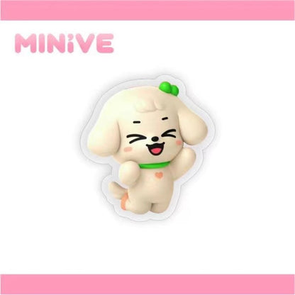IVE MINIVE Character Pop Socket Phone Stand