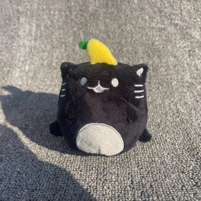Seventeen Jun Happy Cat Plushie Keychain