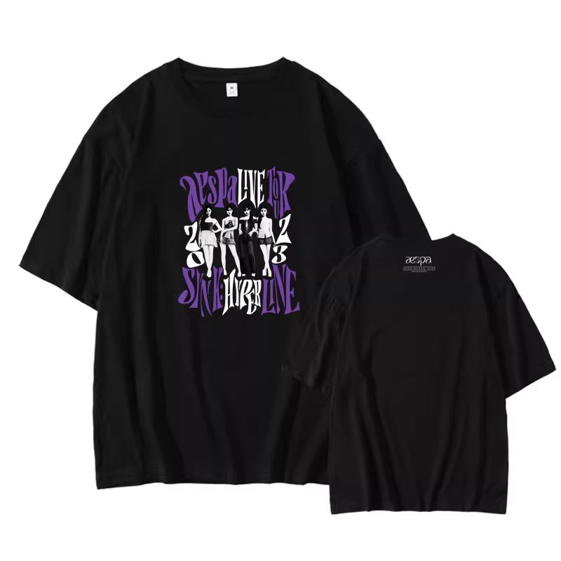 Aespa 2023 Synk Hyper Line Tokyo Concert T-Shirt