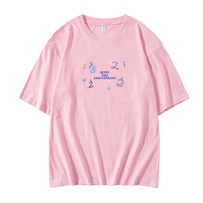 Aespa 2nd Anniversary T-Shirt