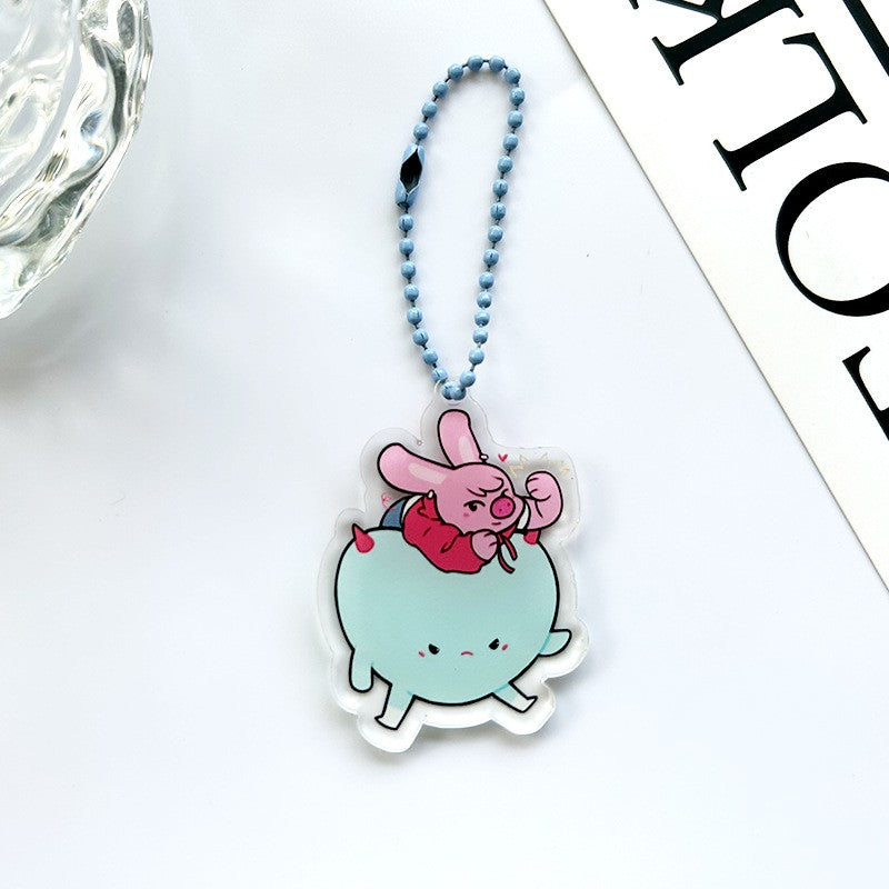 Stray Kids SKZOO Hard Shell Keychain