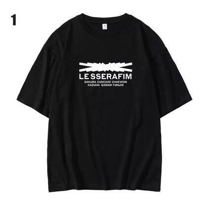 Le Sserafim Cartoon T-Shirt