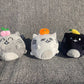 Seventeen Jun Happy Cat Plushie Keychain