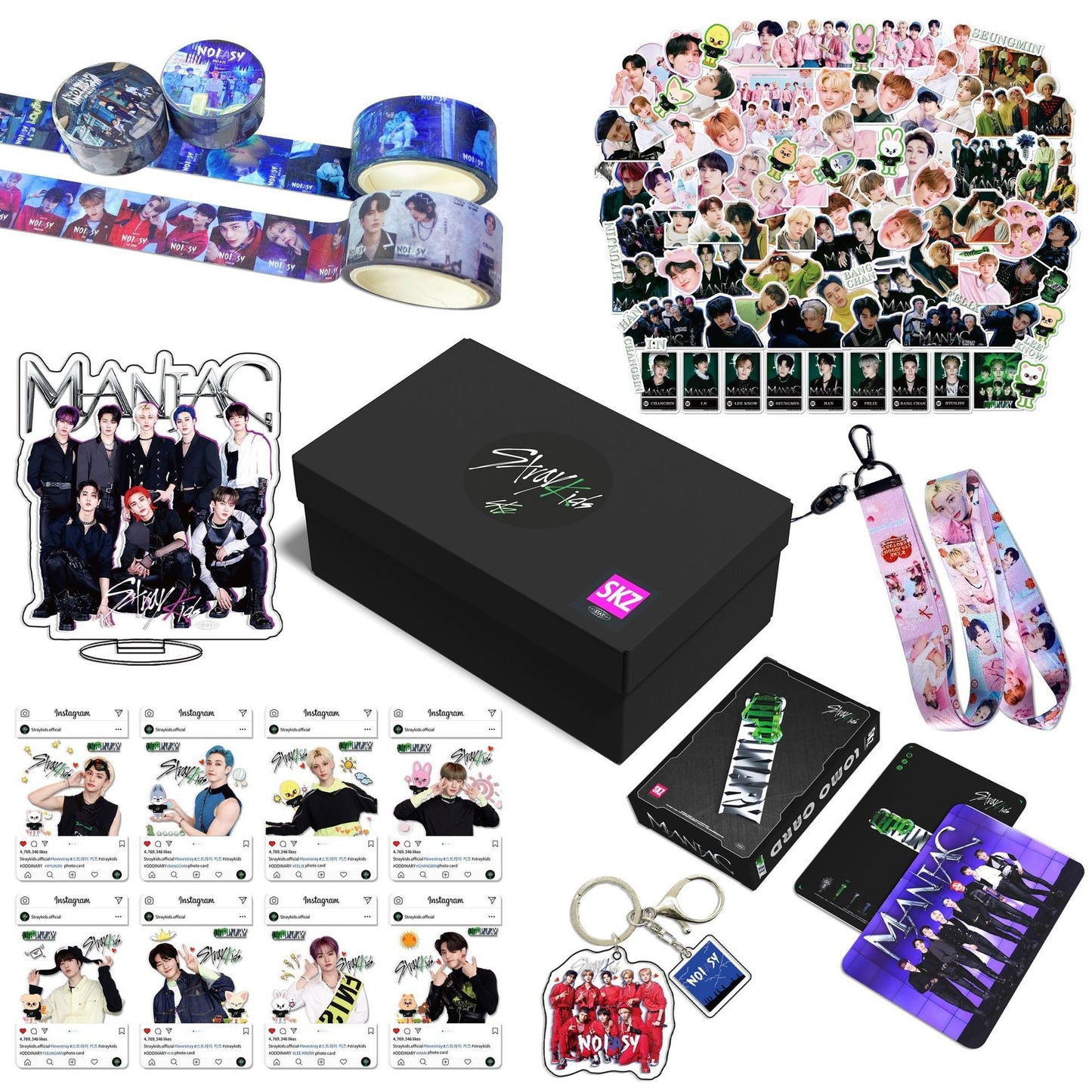 Stray Kids Maxident Mini Album Box
