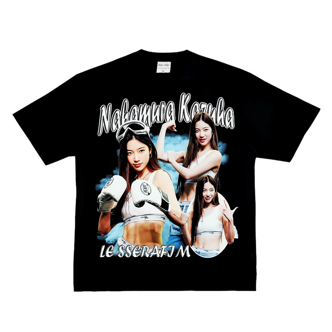 Le Sserafim Kazuha Graphic Tee