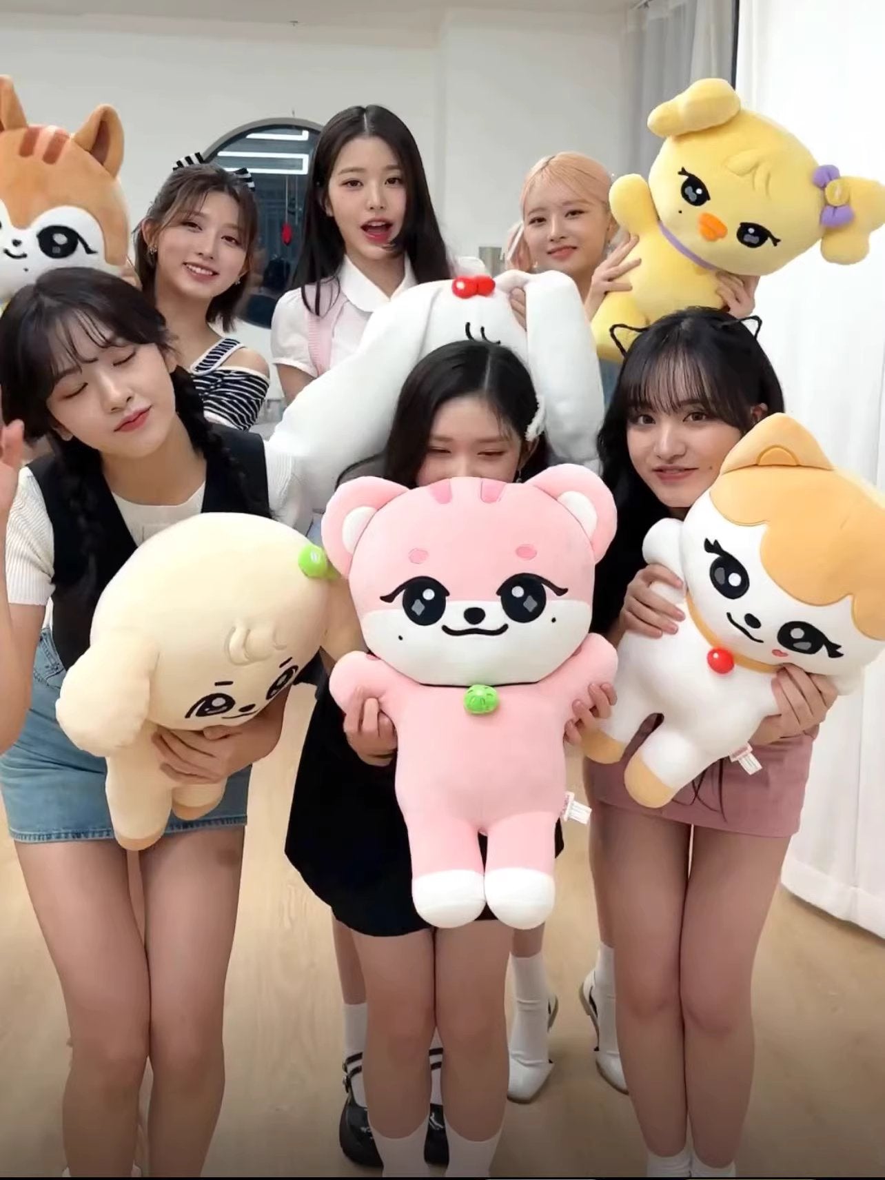 IVE MINIVE Character Jumbo Plushie