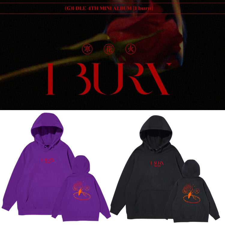 GIDLE I Burn Album Hoodie