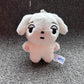 Aespa Winter White Dog Black Cat Plushie Keychain