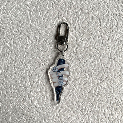 BTS Member Microphone Keychain