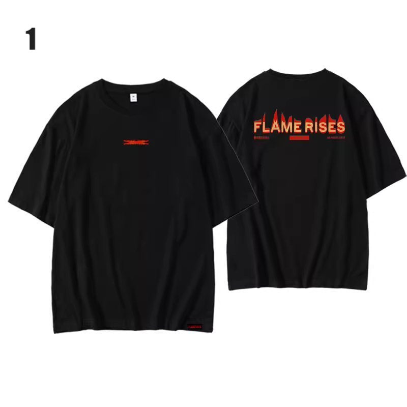 Le Sserafim Flame Rises Concert T-Shirt