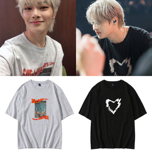 Stray Kids Save A Skater's Life Heart T-Shirt