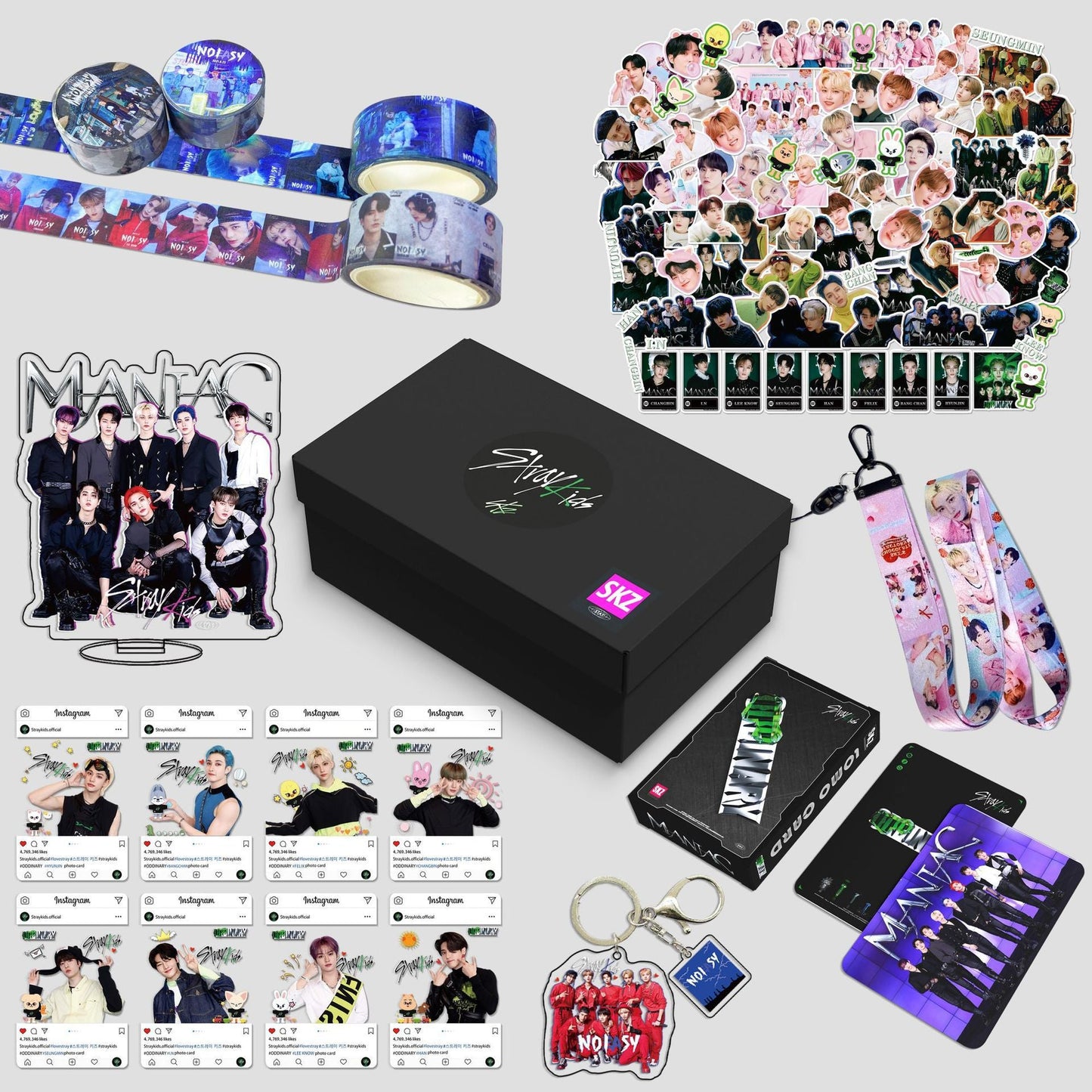 Stray Kids Maxident Mini Album Box