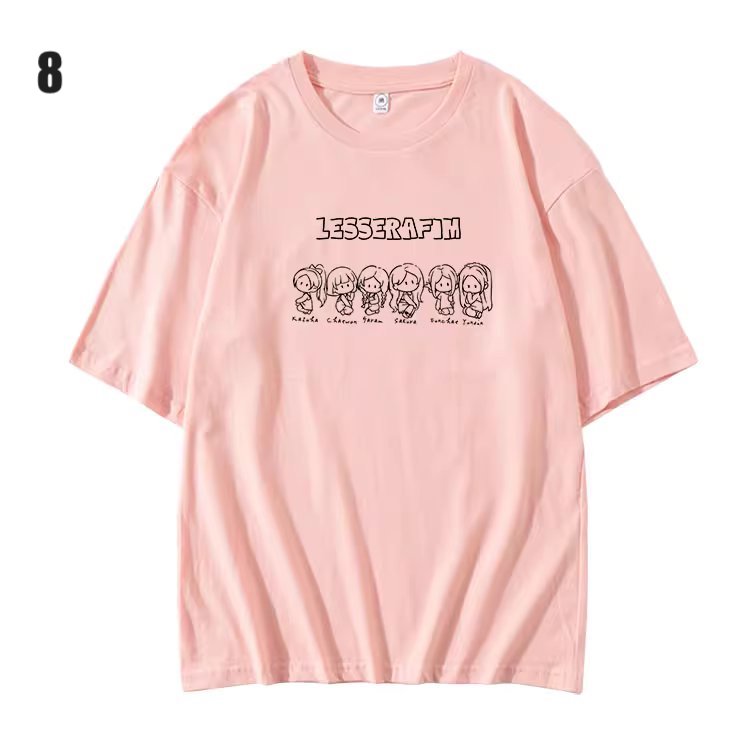 Le Sserafim Cartoon T-Shirt