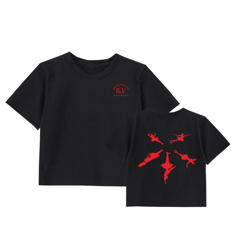 Red Velvet RtoV Concert Cropped T-Shirt