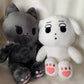 Aespa Winter Jumbo White Dog Black Cat Plushie