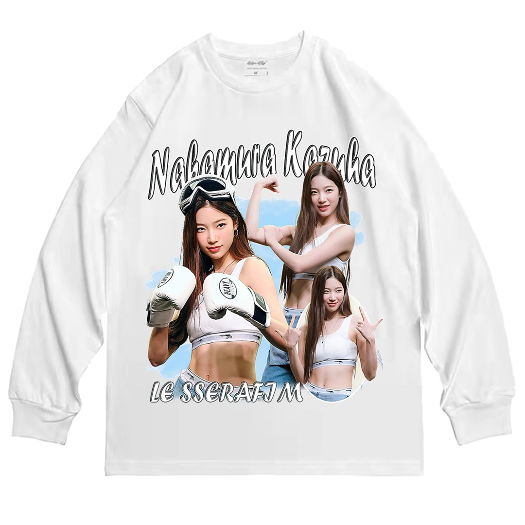 Le Sserafim Kazuha Graphic Tee