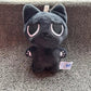 Aespa Winter White Dog Black Cat Plushie Keychain
