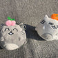 Seventeen Jun Happy Cat Plushie Keychain