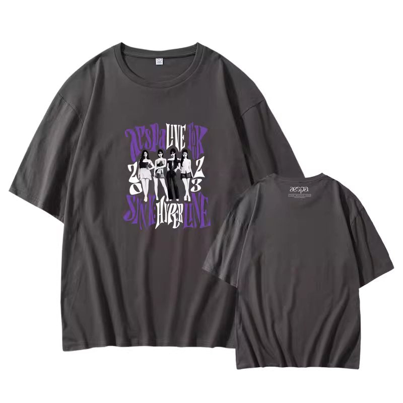 Aespa 2023 Synk Hyper Line Tokyo Concert T-Shirt