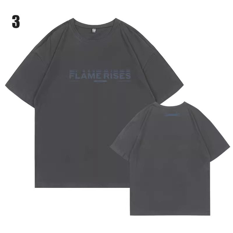 Le Sserafim Flame Rises Concert Cropped T-Shirt